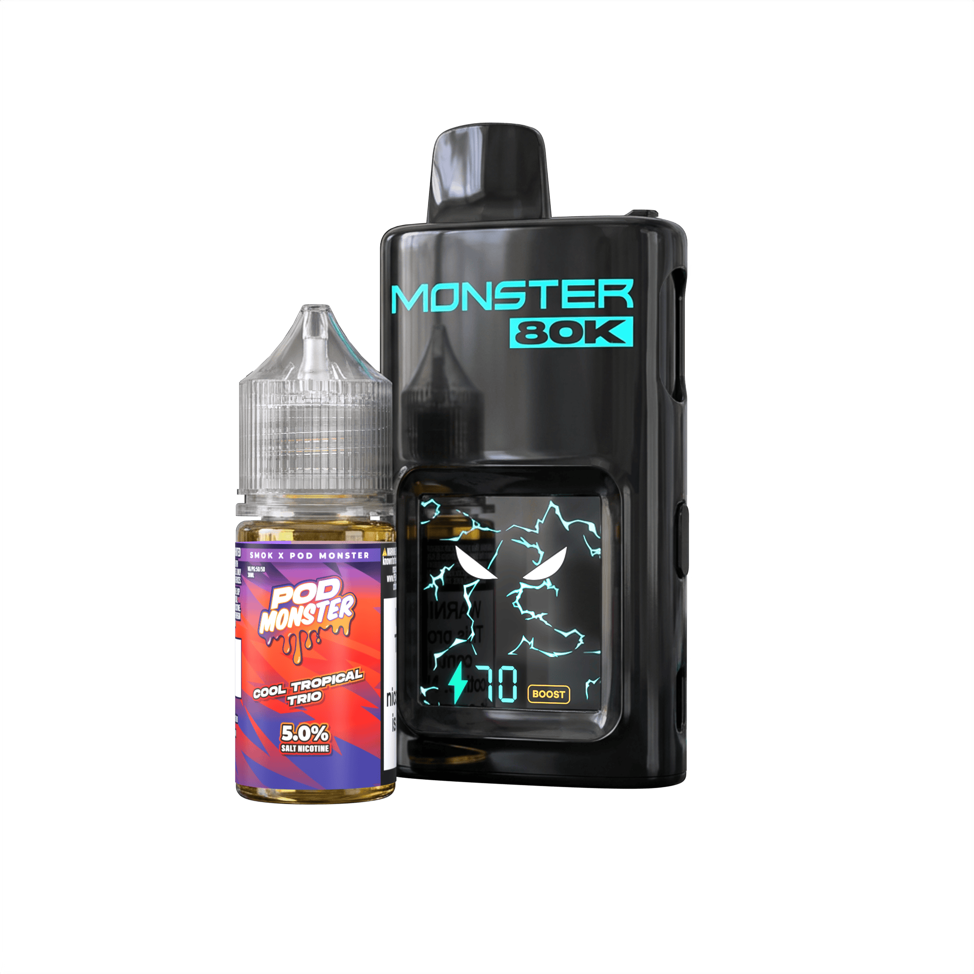 Pod Monster X Smok 80K Refillable Disposable