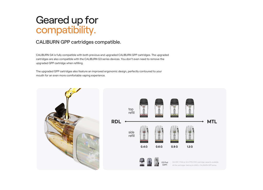 Uwell CALIBURN G4 35W Pod System