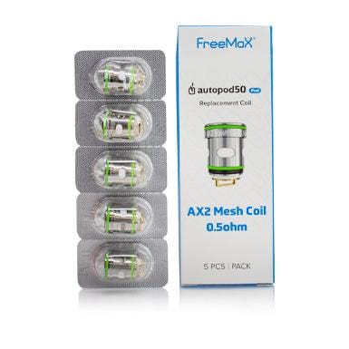 FreeMax AutoPod50 Coils - 0.5 ohm package contents
