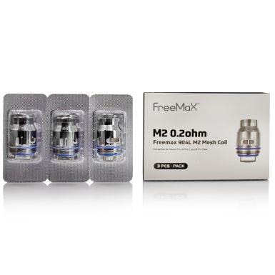 FreeMax M Pro Coils - 0.2 ohm 904L M2 Mesh Coil packaging